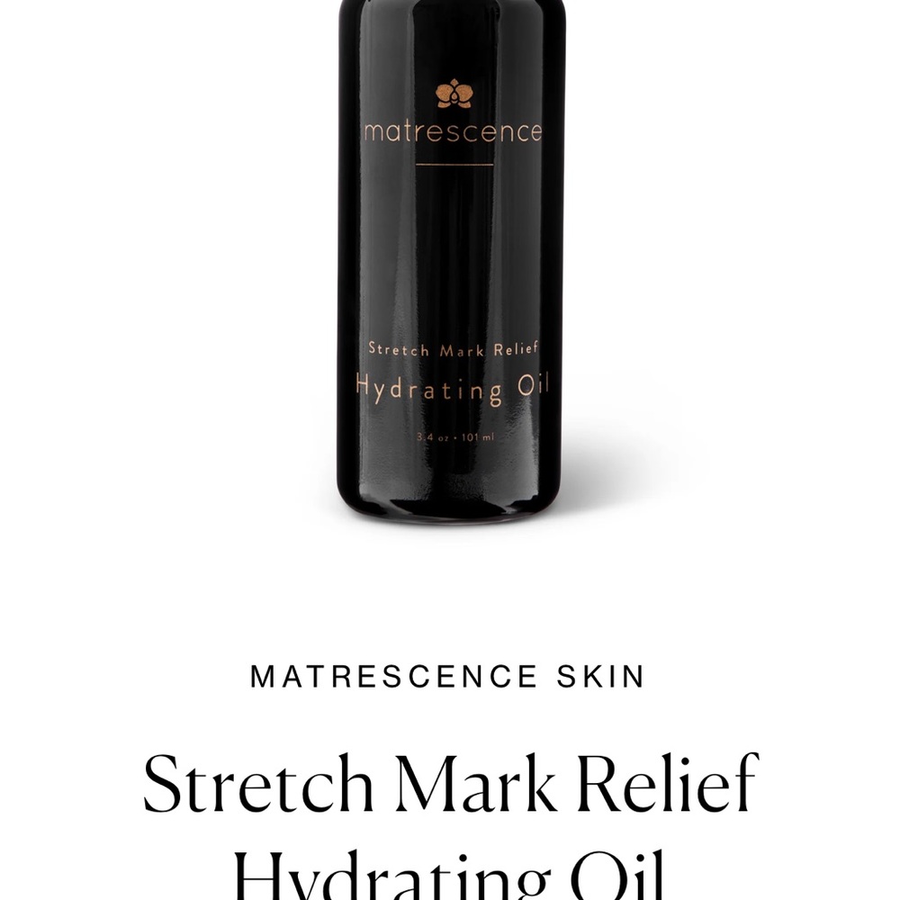STRETCH MARK RELIEF.  Hydrating Oil